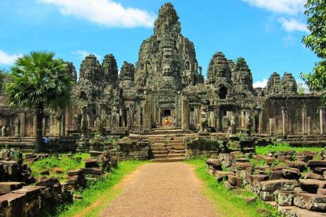 Angkor Thom, the final capital city of Khmer