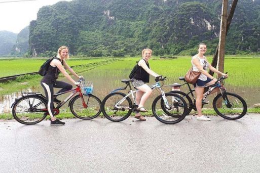 Cycling in Ninh Binh